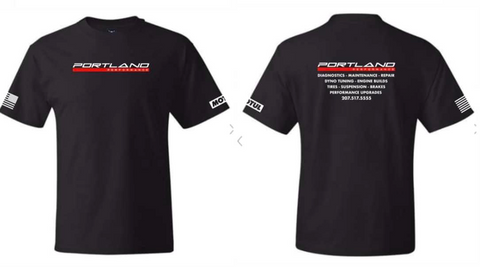Portland Performance T-Shirt Black